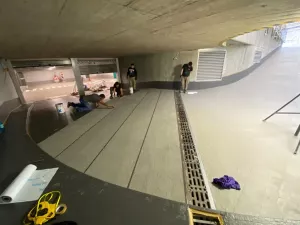 Referenz: Tiefgaragenauffahrt